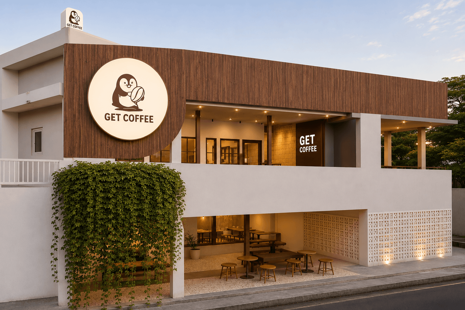 Get Coffee Pontianak: Coffee Shop Santai dengan Vibe Modern dan Tempat Nongkrong Cozy