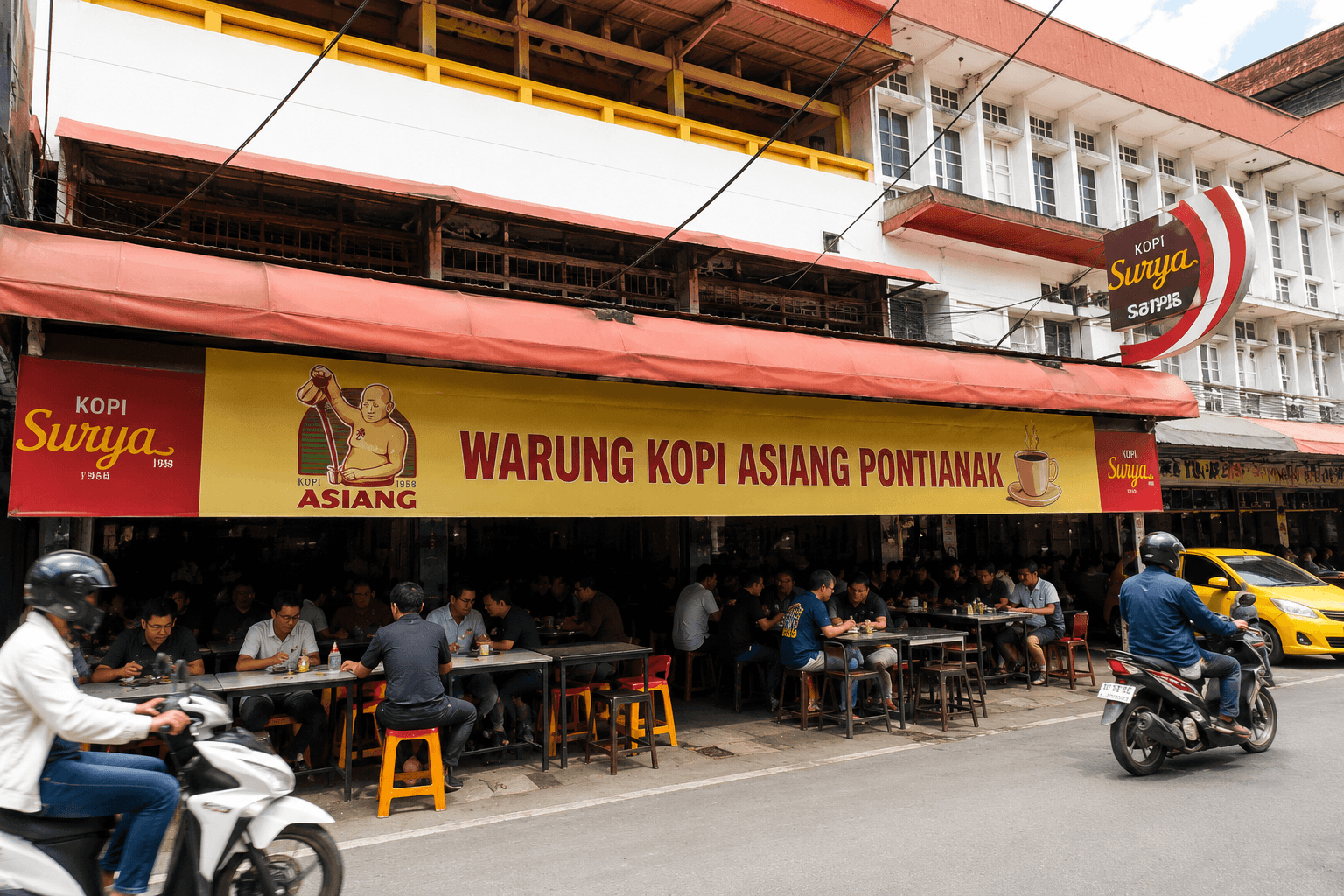 Warung Kopi Asiang Pontianak: Ikon Wisata Kopi Legendaris yang Mendunia