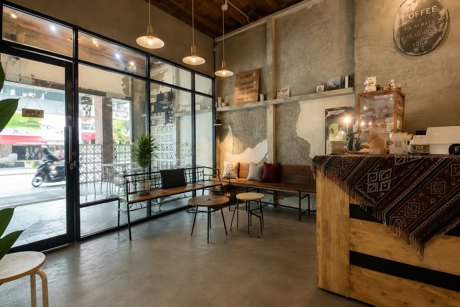 Kafei Coffee & Brews Pontianak: Coffee Shop Modern untuk Pecinta Kopi dan Suasana Cozy - foto 1